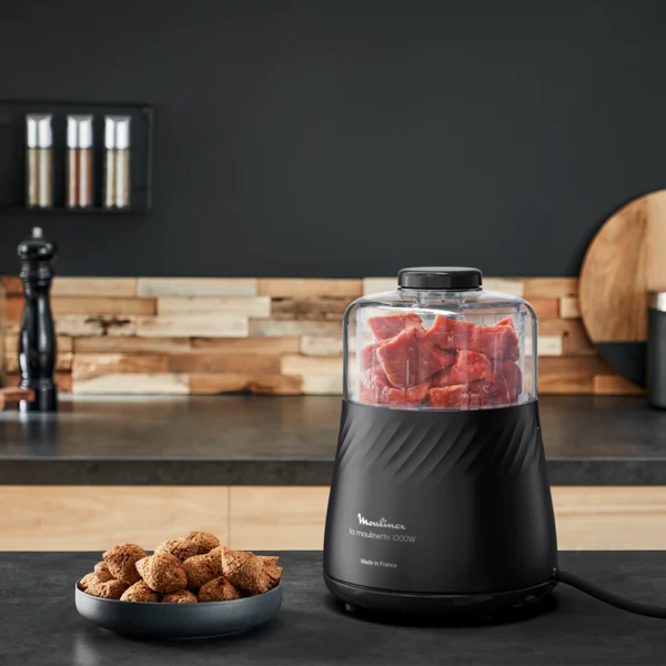 Moulinette Hachoir Moulinex 1000W / Noir – Image 13