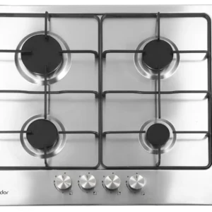 Condor Plaque chauffante Encastrable TERRA 4 Feux Inox 60 cm
