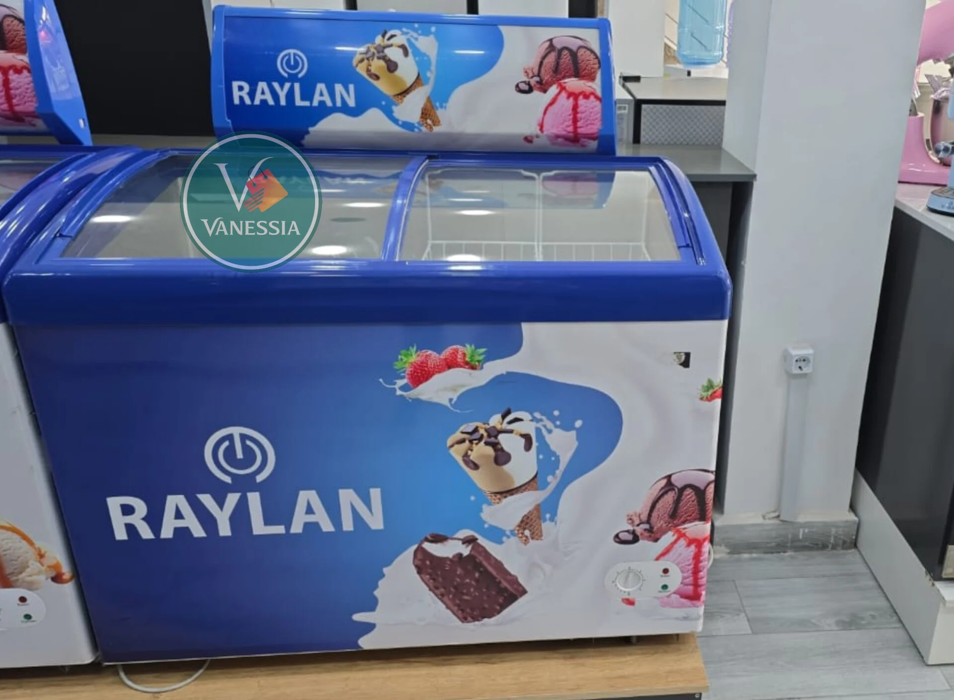 Congélateur Présentoir Marque Raylan 258L