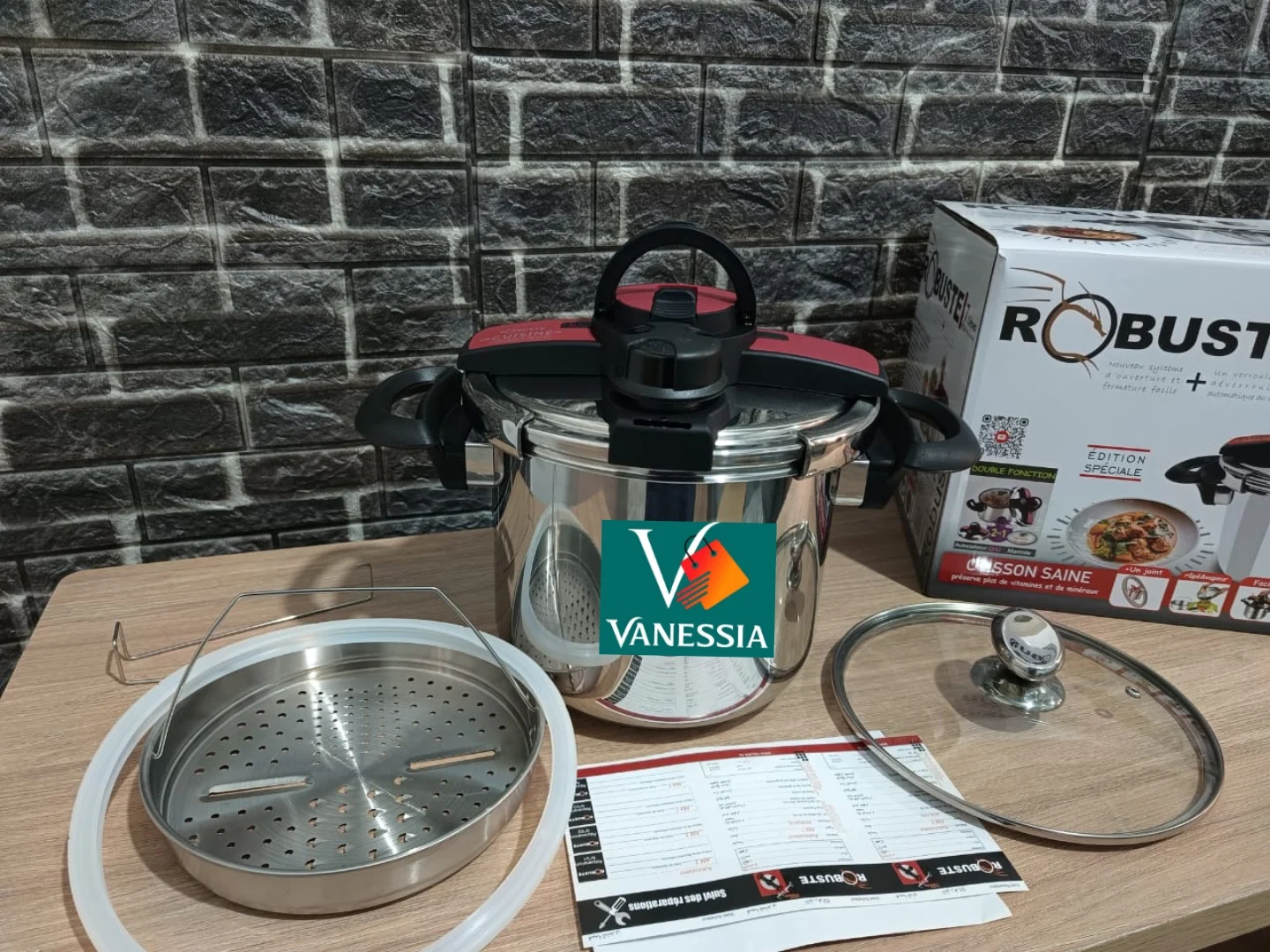 Cocotte 2an1 marque robuste 7L