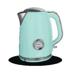 RAYLAN BOUILLOIRE VERT CLAIRE 1.7L EN ACIER INOXYDABLE