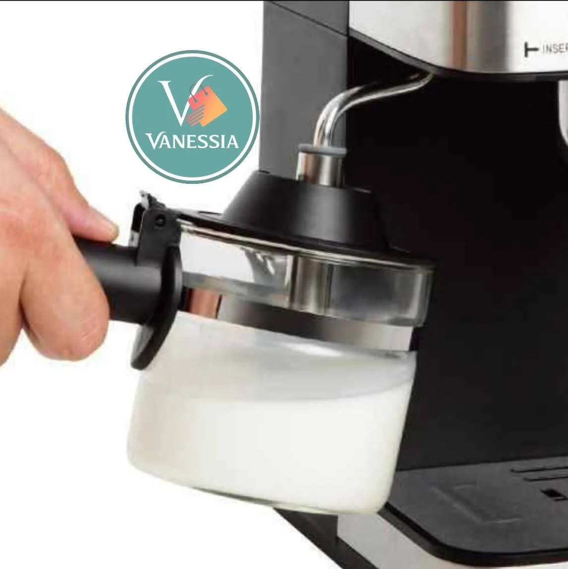 Machine A Café Bras Expresso Et Cappuccino Marque Sonashi 850W – Image 2