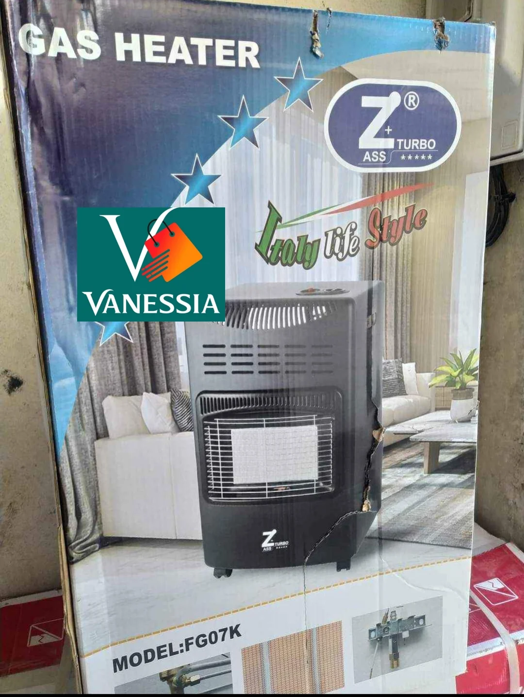 Chauffage a gaz butane Marque zass turbo – Image 2