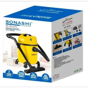 Aspirateur Sonashi 20L Eau et Poussière - 1400W- SVC-9020D