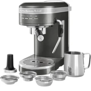KitchenAid cafétiere artisan gris étain 5KES6503EMS