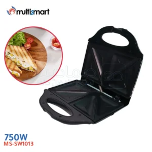 Panineuse et machine à sandwichs MULTISMART  antiadhésif 750W ms-sw1013