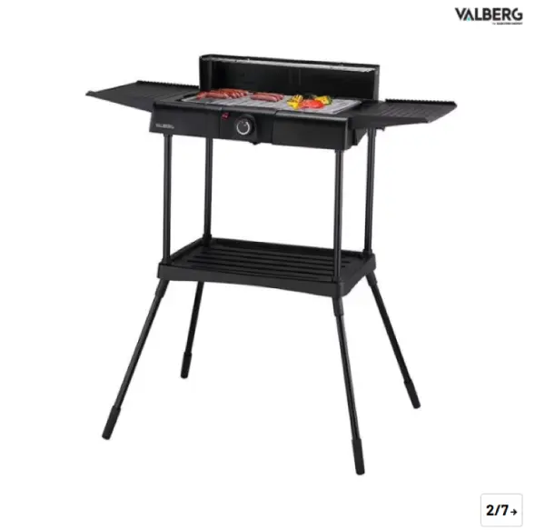 VALBERG Barbecue electrique sur pied VAL-EL2200