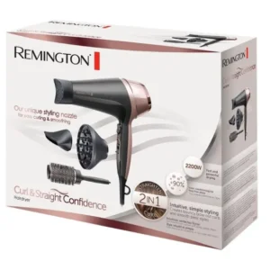 Remington Sèche-cheveux curl et straight D5706