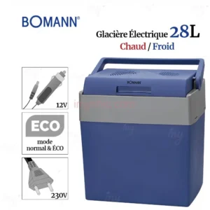 Glacière Électrique Chaud Et Froid Pour Voiture Et Maison 28L Bomann KB 6012 CB N