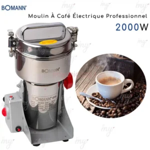 Moulin À Café Électrique Professionnel 2000W Bomann KSW 6503 CB