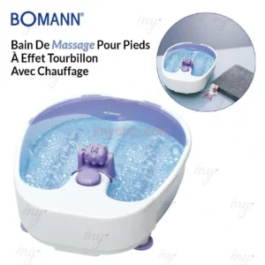 Bain De Massage Pour Pieds À Effet Tourbillon Avec Chauffage Bomann FM 8000 CB
