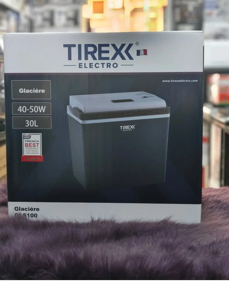 Tirex Glacière Électrique Thermostatique 30L Chaud/Froid GLS100
