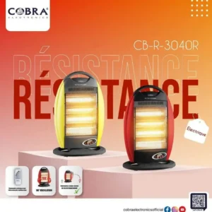 Résistance éléctrique avec télécommande