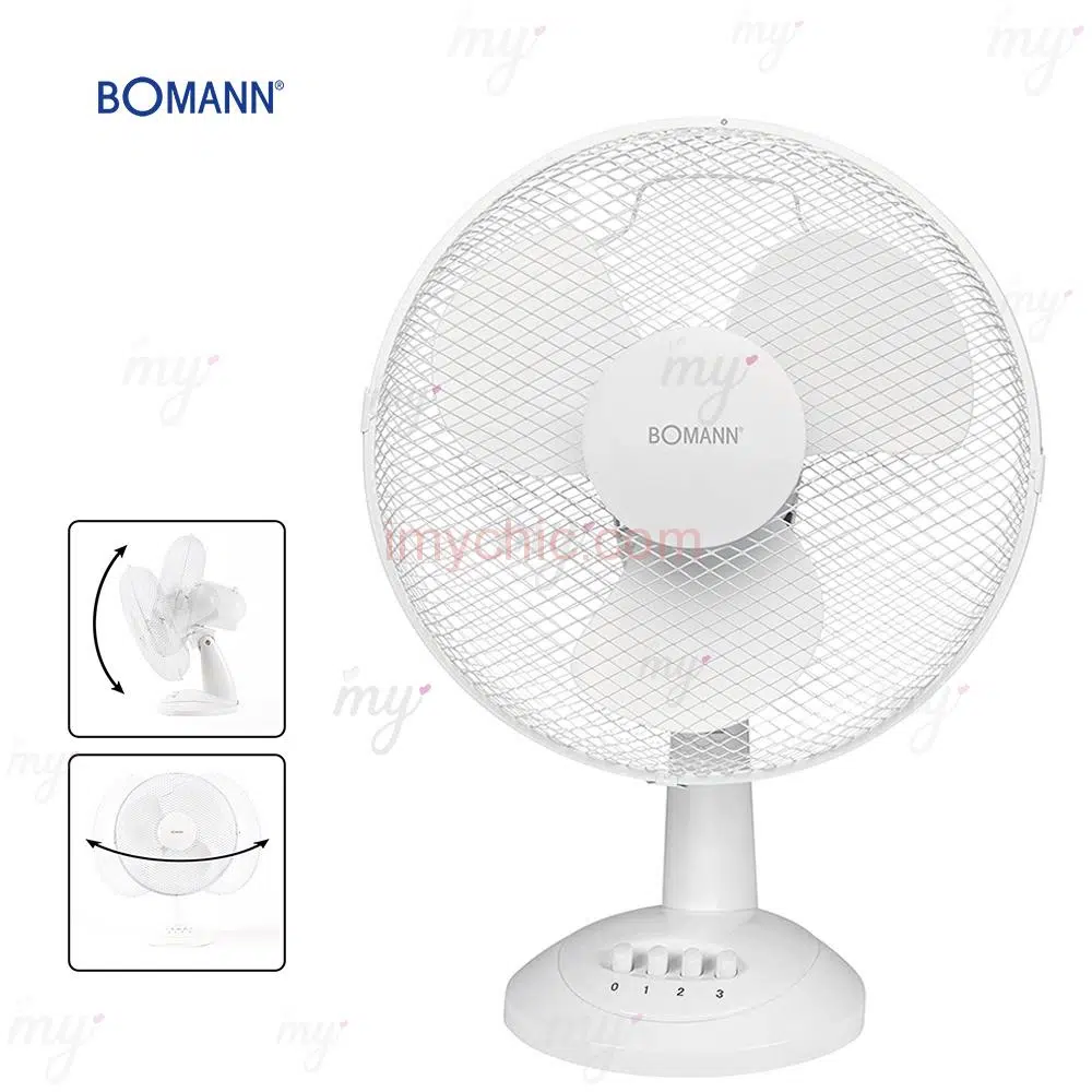 Ventilateur De Table Pivotant 30cm Bomann VL 1138 CB