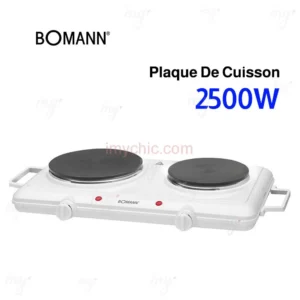 Double Plaque De Cuisson 2500W Bomann DKP 5028 CB