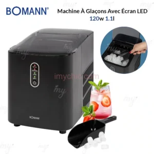 Machine À Glaçons Avec Écran LED 1.1l 120w Bomann EWB 6068 CB
