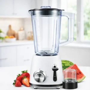 Blender En plastique Multismart 2 en 1 – 400W 1.5 L + Moulin  MS-BD1101