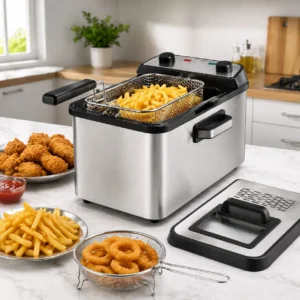 Tirexx Friteuse inox Electrique 4.2L 3250W Original FRTX2000