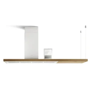 Elica BIO ISLAND WH/A/120X53 ROVERE